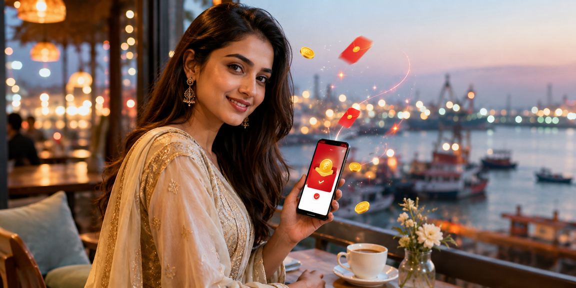 নারায়ণগঞ্জে একজন ব্যবহারকারী রেড এনভেলপ বোনাস পাচ্ছেন
